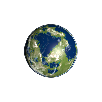 Planet Verdantis - Lush green world